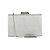 Clutch retangular texturizado prateada K-88 - Imagem 2