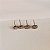 Kit 2 brincos Hector Albertazzi redondo cristais black diamond prata boho - Imagem 5