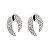 Brinco Hector Albertazzi cosmos safari strass prata boho - Imagem 1