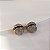 Brinco Hector Albertazzi front back strass prata boho - Imagem 1
