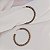 Brinco argola Hector Albertazzi black diamond ouro vintage - Imagem 4