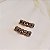 Brinco ear hook Hector Albertazzi grumê black diamond ouro vintage - Imagem 5