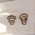 Brinco ear cuff Hector Albertazzi aros black diamond prata boho - Imagem 3