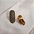 Kit 2 anéis Hector Albertazzi mel strass ouro vintage - Imagem 5