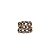 Anel Hector Albertazzi light grume cristal ouro vintage - Imagem 4