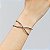 Bracelete Hector Albertazzi line cristais prata boho - Imagem 2