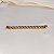 Pulseira Hector Albertazzi strass light grumê ouro vintage - Imagem 3