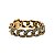 Pulseira Hector Albertazzi strass light grumê ouro vintage - Imagem 4