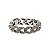 Pulseira Hector Albertazzi strass light grumê prata boho - Imagem 1