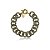 Pulseira Hector Albertazzi elos new york strass ouro vintage - Imagem 1