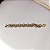 Pulseira Hector Albertazzi elos new york strass ouro vintage - Imagem 2