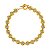 Colar Hector Albertazzi zircônias ouro vintage - Imagem 1