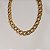 Colar Hector Albertazzi light grumê ouro vintage - Imagem 4