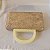 Clutch retangular dourado J9871 - Imagem 4