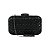 Clutch retangular cristais preto S-405 - Imagem 2