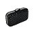 Clutch retangular cristais preto S-405 - Imagem 1