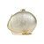Clutch assimétrica dourada S-389 - Imagem 2