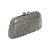 Clutch trapézio strass cinza S-284 - Imagem 1