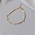 Pulseira corrente fita zircônia coração ouro semijoia 6819105 - Imagem 5