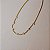 Colar choker corrente fita zircônia coração ouro semijoia 6817305 - Imagem 5