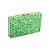 Clutch retangular pedrarias verde claro RY2206 - Imagem 1