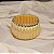 Bracelete trabalhado ouro semijoia - Imagem 2