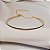 Colar aro choker zircônia black ouro semijoia 7763 - Imagem 3