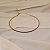 Colar aro choker zircônia black ouro semijoia 7763 - Imagem 7