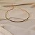 Colar aro choker zircônia black ouro semijoia 7763 - Imagem 5