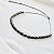 Colar choker gravatinha zircônia black oval ródio negro semijoia JL-1904110 - Imagem 7
