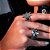 Anel Juliana Manzini star black diamond - Imagem 2