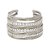 Bracelete Juliana Manzini snake zircônia prateada - Imagem 1
