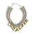 Maxi choker Juliana Manzini elos heart mix de banhos - Imagem 1