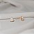 Brinco gota cristal opala branca ouro semijoia 25k01063 - Imagem 4