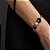 Pulseira cristal lápis lazuli madrepérola ouro semijoia - Imagem 2