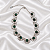 Colar Leticia Sarabia meia flor cristal verde CL9161 - Imagem 1