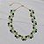 Colar Leticia Sarabia meia flor cristal mix verde CL9161 - Imagem 3