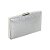 Clutch retangular cinza E-57 - Imagem 1