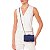 Clutch Isla retangular cetim azul - Imagem 2