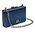 Clutch Isla retangular cetim azul - Imagem 3