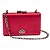 Clutch Isla retangular cetim vinho - Imagem 1