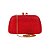 Clutch trapézio strass vermelho S-284 - Imagem 2