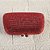 Clutch trapézio strass vermelho S-284 - Imagem 2