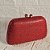 Clutch trapézio strass vermelho S-284 - Imagem 1