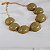 Colar SD Sheila Morais resinas verde pistache ouro vintage - Imagem 4