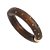Bracelete Nádia Gimenes madeira strass ouro semijoia - Imagem 1