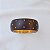 Bracelete Nádia Gimenes largo madeira strass ouro semijoia - Imagem 5
