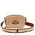 Bolsa Isla new croco avelã palha damier - Imagem 1