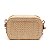 Bolsa Isla new croco avelã palha damier - Imagem 4