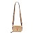 Bolsa Isla new croco avelã palha damier - Imagem 3